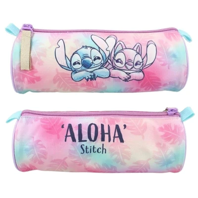 Vadobag Penál Trubka Jednokomorový Bez Výbavy Pro Děti Stitch Wild Energy