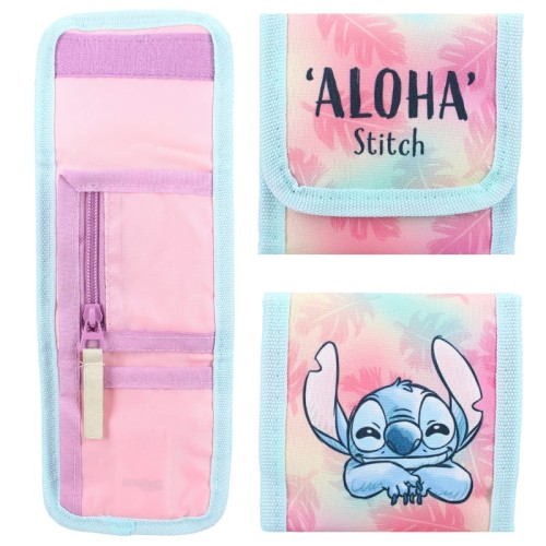 Vadobag peněženka na suchý zip dětská peněženka pro děti Stitch
