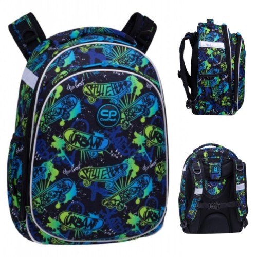 Coolpack Turtle Školní Batoh Pevný Skate Night 16l