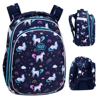 Coolpack Turtle Školní Batoh Pevně Šitý Paní Jednorožec