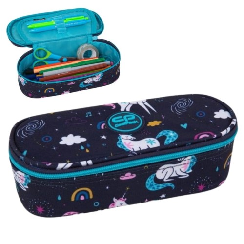 Coolpack Campus Penál Jednokomorový S Klopou Bez Výbavy Mrs Unicorn