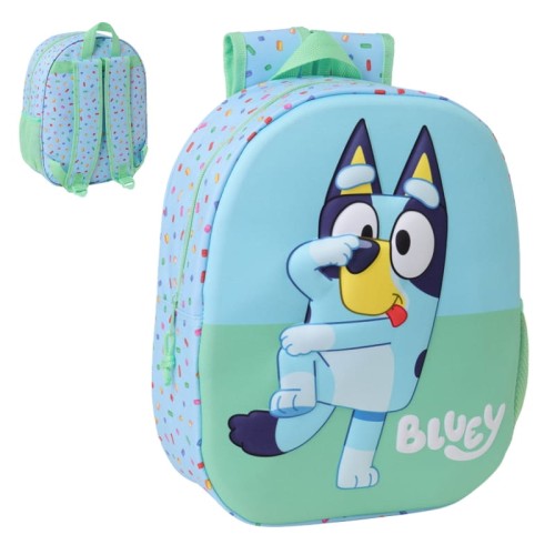 Safta Malý Dětský Batoh Jednokomorový Bluey 3D