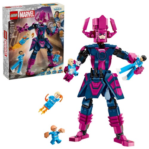 Lego Super Heroes Marvel Figurka Fantastické Čtyřky Proti Galactus Sada Kostiček 76316 427 El. 9+