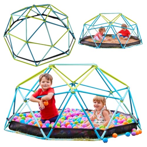 TP Toys Kovová Lezecká Kupole S Pískovištěm
