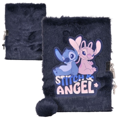 Hračkový deník s zámkem Granátový Stitch
