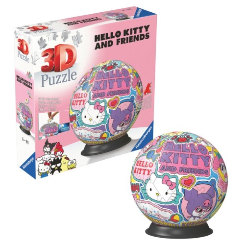 Ravensburger Puzzle 3D Hello Kitty Koule