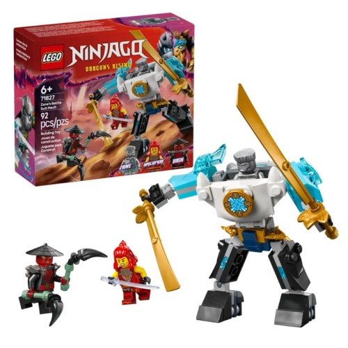 OUTLET! Lego Ninjago Mech V Bojovém Brnění Zane 71827 6+