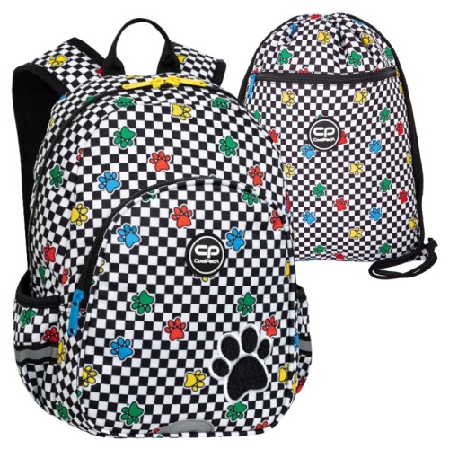 Coolpack Sada Předškolní Školní Batoh Toby Malý Sáček Na Obuv Vert Catch Me
