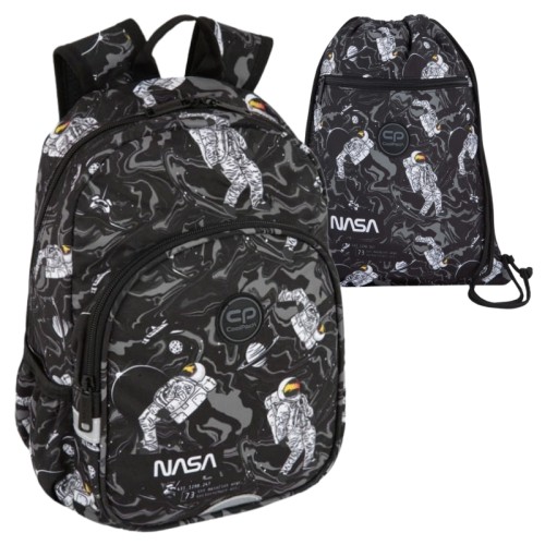Coolpack Set Mateřská Škola Školní Batoh Toby Malý Sací Na Obuv Vert Astronaut