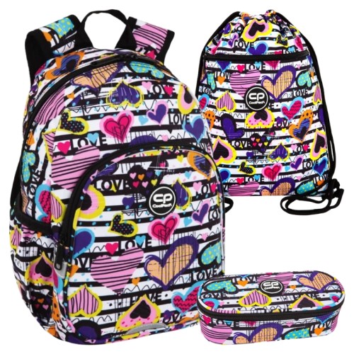 Coolpack Sada Batoh Toby Taška na Boty Vert Peračník Taštička Diary