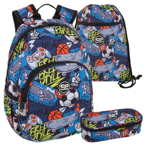 Coolpack Sada Batoh Toby Taška Na Boty Vert Pouzdro Pera
