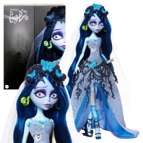 Monster High Hnijící Nevěsta Sběratelská Panenka Emily Skullector