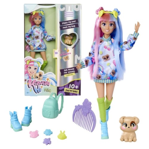 Simba Kawaii Hi Mia Panenka + Příslušenství + ZDARMA Edukativní knížka ke stažení