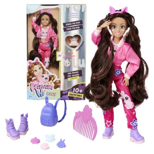 Simba Kawaii Ahoj Lucy Panenka + Příslušenství + ZDARMA Edukační knihovnička ke stažení