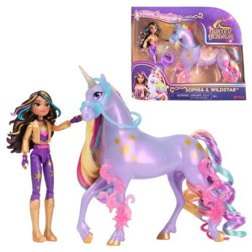 Spin Master Unicorn Academy Panenka Sophia a Jednorožec Wildstar + Příslušenství