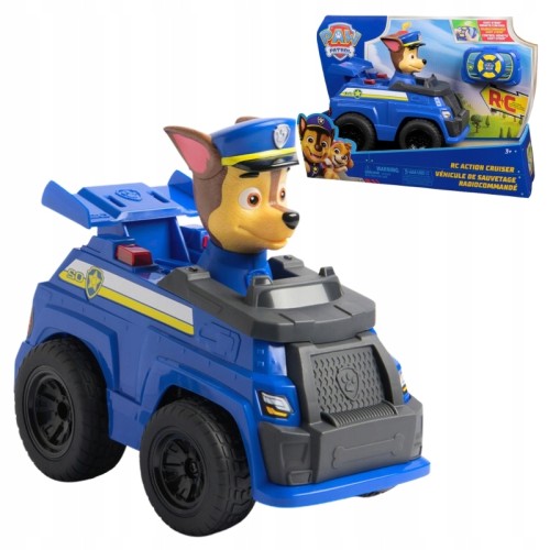 Paw Patrol Chase + Dálkově ovládané policejní auto