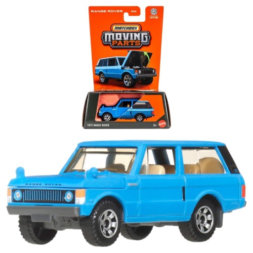 Matchbox Auto Vozidlo Moving Parts Pohyblivé Součásti 1975 Range Rover 3+