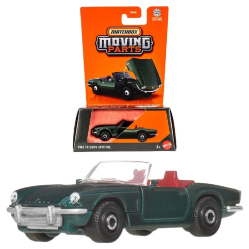 Matchbox Autíčko Vozidlo Pohyblivé Dílce 1969 Triumph Spitfire 3+