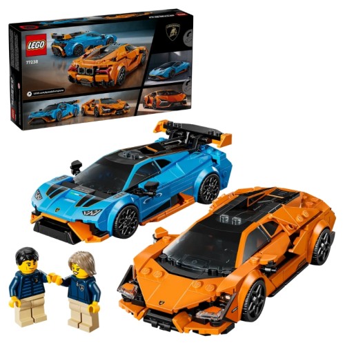 Lego Speed Champions Lamborghini Revuelto a Huracán STO Sada 77238 607 El. 10+