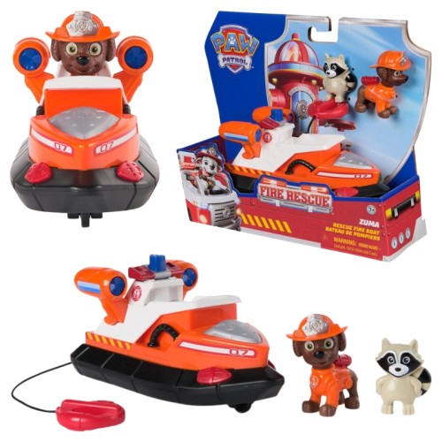 Psí patrol - Záchranná loď Fire Rescue + Figurka Zumy