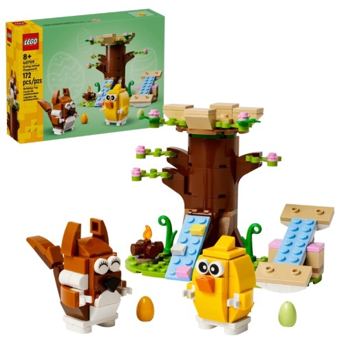 Lego Iconic Jarní Hřiště pro Zvířátka Sada 40709 172 ks 8+