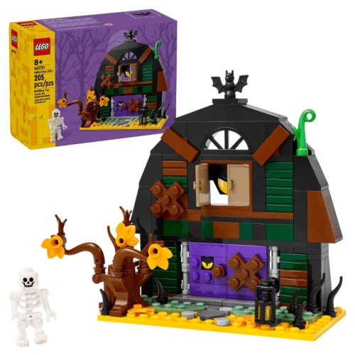 Lego Ikonická Halloweenová stodola Sada 40721 205 ks 8+