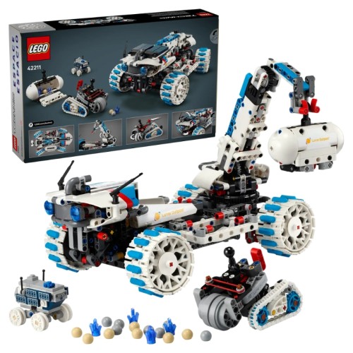 Lego Technic Kosmický Rover Měsíční Základna Souprava 42211 1082 ks 10+
