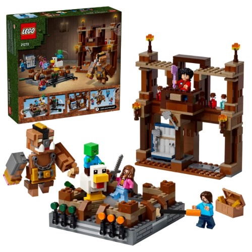 Lego Minecraft Prsten v Lesním Dvoře Sada 21272 491 Ks. 10+