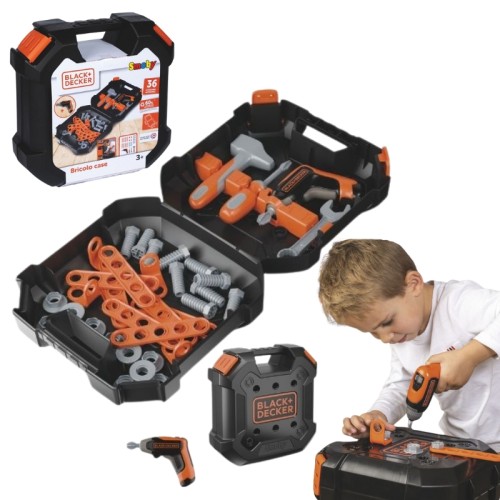Smoby Black & Decker Hračkářský kufřík s nářadím