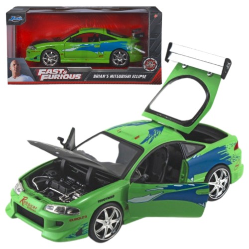 Jada Fast & Furious 1995 Mitsubishi Eclipse Auto Rychle a zběsile Model 1:24