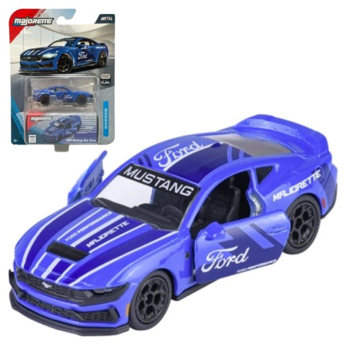 Majorette Vozidlo Deluxe Showroom Auto Sbírkový Ford Mustang Dark Horse