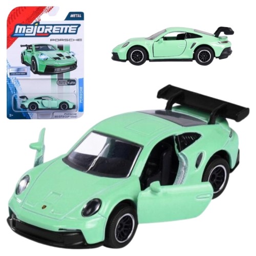 Majorette Porsche Premium Vozidlo Auto Sbírkový Model Porsche 911 GT3 Cup (992) Světlezelené