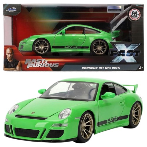 Jada Fast & Furious Porsche 911 GT3 (997) Auto Rychlí a naštvaní Model 1:24