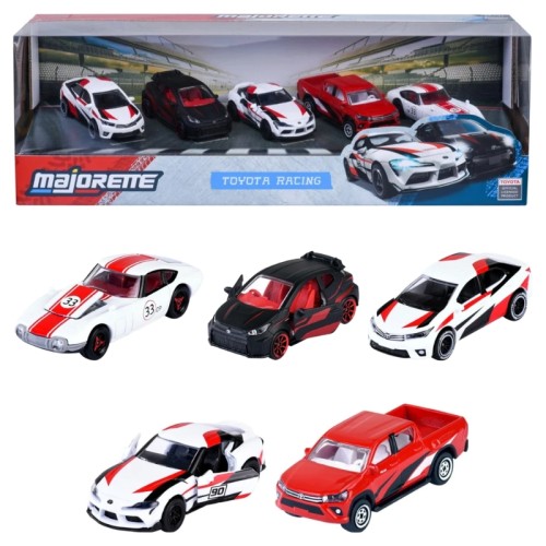 Majorette Japan Racer toyota Racing Sada 5 Vozidel Autíčka