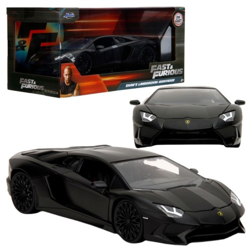 Jada Fast & Furious Auto Vozidlo Autíčko Lamborghini Aventador Rychlí a naštvaní 1:24 8+