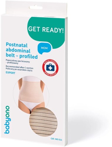 OUTLET! Babyono Poporodní tvarovaný břišní pás Expert XS