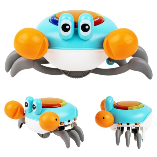 Dumel Discovery Krab Mądrala Interaktivní Hračka Pro Plazící Děti 18m+