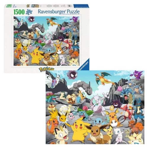Ravensburger Puzzle Velká Skládačka Pokemon 1500 Dílů