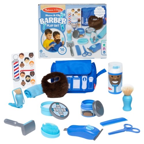Melissa & Doug Sada na hraní v holičství Barber Shop Hračky pro děti