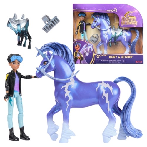 Unicorn Academy Akademie jednorožců Sada panenka Rory jednorožec Storm