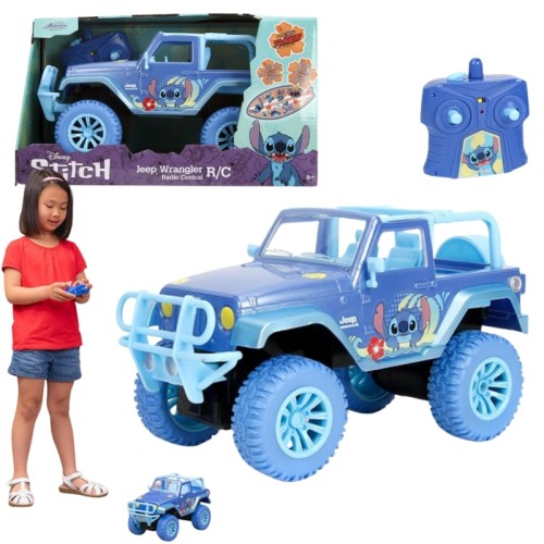 Disney Stitch Dálkově Ovládané Auto Jeep 1:16