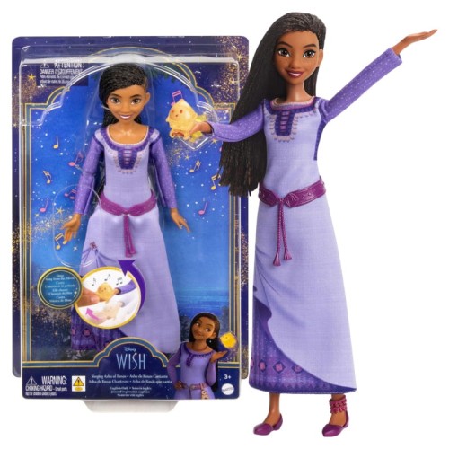 OUTLET! Disney Wish Přání Asha Interaktivní Zpívající Princezna