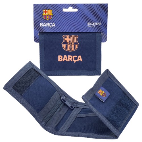 Safta Dětská Peněženka Na Suchý Zip Peněženka F.C. Barcelona