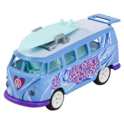 Majorette Vozidlo Autíčko VW Deluxe Volkswagen Golf Mír Hudba 1:64