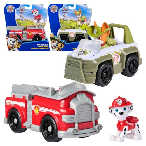 Sada Psi Patrol Základní vozidlo + Figurky: Marshall a Tracker