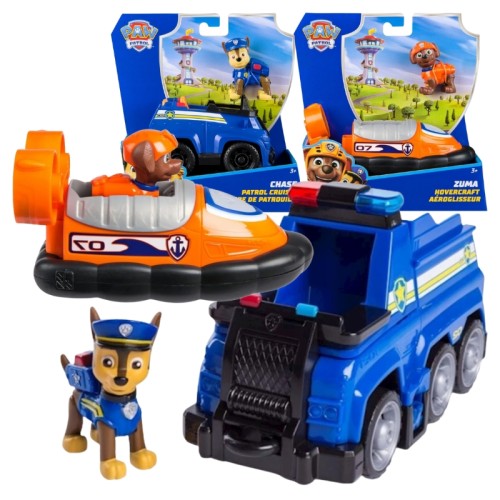 Sada Psí patroly Základní vozidlo + Figurka: Chase a Zuma