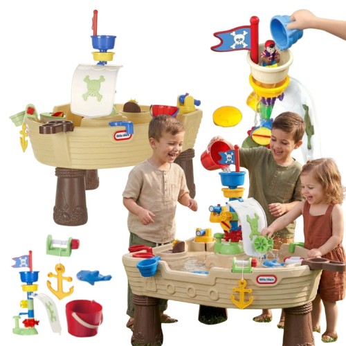 LITTLE TIKES VODNÍ STŮL PIRÁTSKÁ LOĎ