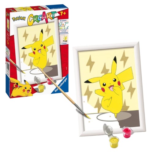 RAVENSBURGER Pokemon Pikachu Malování podle čísel Creart