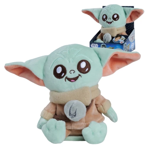 Disney Star Wars Plyšák Grogu Na Rameno Baby Yoda Plyšová Hračka 14cm