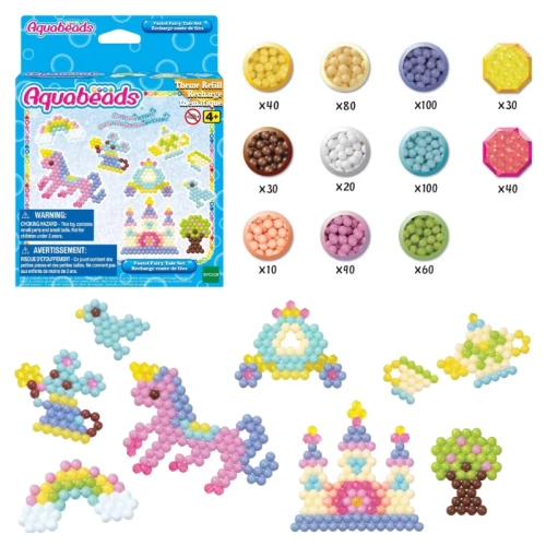 Aquabeads Kreativní Sada Vodní Korálky Pastelový Svět Pohádek